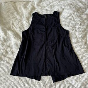 Black Sleeveless Women's Top